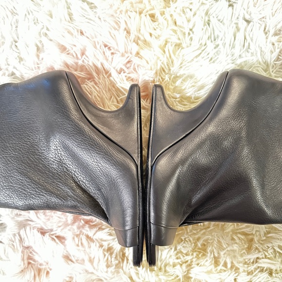 New Rick Owens Cantilever 8 Leather Strutter Sandal Boots Size 39 - Picture 6 of 12